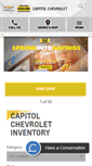 Mobile Screenshot of capitolchevroletsj.com